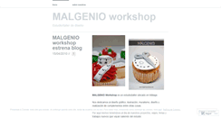 Desktop Screenshot of malgenioworkshop.wordpress.com