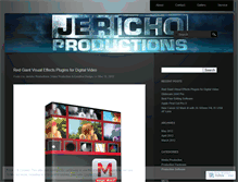 Tablet Screenshot of jerichoproductions.wordpress.com