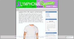 Desktop Screenshot of lymphomawareness.wordpress.com