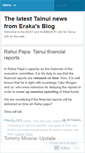 Mobile Screenshot of erakablog.wordpress.com