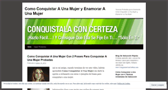 Desktop Screenshot of pasosparaconquistaraunamujer4.wordpress.com