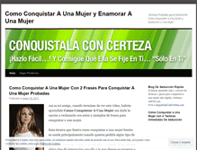 Tablet Screenshot of pasosparaconquistaraunamujer4.wordpress.com