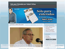 Tablet Screenshot of hubertochoa.wordpress.com