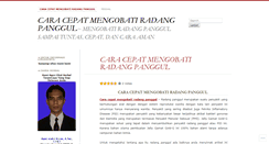 Desktop Screenshot of caracepatmengobatiradangpanggul.wordpress.com