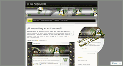 Desktop Screenshot of angelverde.wordpress.com