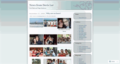 Desktop Screenshot of davislar.wordpress.com
