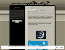 Tablet Screenshot of diferencialconmaple.wordpress.com