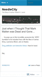 Mobile Screenshot of needlecity.wordpress.com