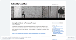 Desktop Screenshot of hotmilkforbreakfast.wordpress.com