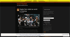 Desktop Screenshot of nastyrash.wordpress.com