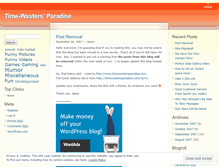 Tablet Screenshot of jmarsh.wordpress.com