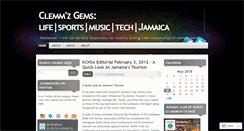 Desktop Screenshot of clemmzgemmz.wordpress.com