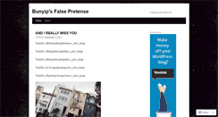 Desktop Screenshot of bunyiip.wordpress.com