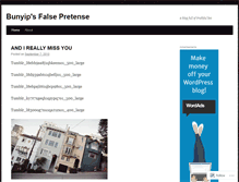 Tablet Screenshot of bunyiip.wordpress.com