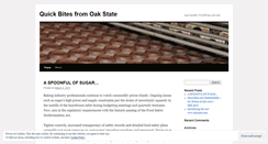 Desktop Screenshot of oakstate.wordpress.com