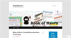 Desktop Screenshot of bookofmavro.wordpress.com