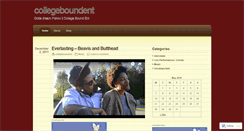 Desktop Screenshot of collegeboundentdotcom.wordpress.com