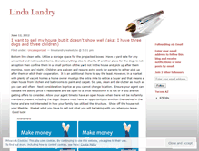 Tablet Screenshot of lindalandryrealestate.wordpress.com