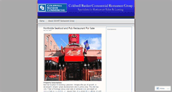Desktop Screenshot of cbcnrtrestaurantgroup.wordpress.com