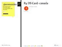 Tablet Screenshot of 3iaccessories.wordpress.com