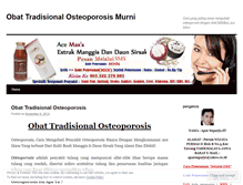 Tablet Screenshot of obattradisionalosteoporosisterpercaya.wordpress.com