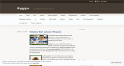 Desktop Screenshot of ikygygav.wordpress.com
