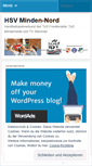 Mobile Screenshot of hsvmindennord.wordpress.com
