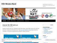 Tablet Screenshot of hsvmindennord.wordpress.com