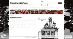 Desktop Screenshot of programyszachowe.wordpress.com
