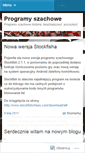 Mobile Screenshot of programyszachowe.wordpress.com