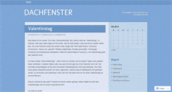 Desktop Screenshot of dachfenster2.wordpress.com