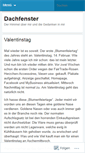 Mobile Screenshot of dachfenster2.wordpress.com