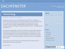 Tablet Screenshot of dachfenster2.wordpress.com