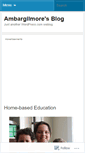 Mobile Screenshot of ambargilmore.wordpress.com