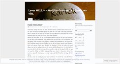 Desktop Screenshot of levermittliv.wordpress.com