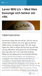 Mobile Screenshot of levermittliv.wordpress.com