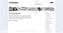 Desktop Screenshot of mandirogers.wordpress.com