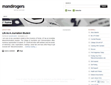 Tablet Screenshot of mandirogers.wordpress.com