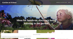 Desktop Screenshot of gardenatschool.wordpress.com