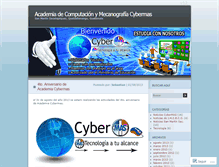 Tablet Screenshot of cybermas.wordpress.com