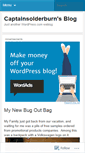 Mobile Screenshot of captainsolderburn.wordpress.com