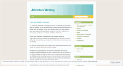 Desktop Screenshot of jefecita.wordpress.com