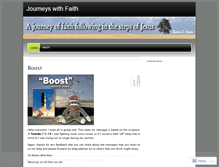 Tablet Screenshot of journeyswithfaith.wordpress.com