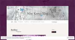 Desktop Screenshot of misskoreadesigns.wordpress.com