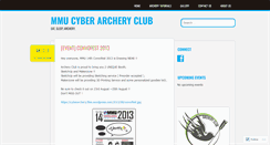 Desktop Screenshot of cyberarchery.wordpress.com