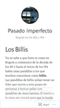 Mobile Screenshot of mipasadoenbogota.wordpress.com