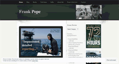 Desktop Screenshot of frankpope.wordpress.com