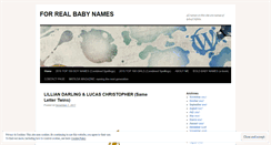 Desktop Screenshot of names4real.wordpress.com