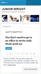 Mobile Screenshot of juniorwright.wordpress.com