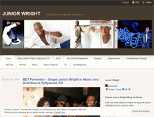 Tablet Screenshot of juniorwright.wordpress.com